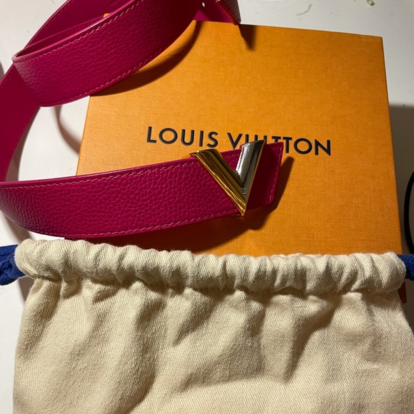 Louis Vuitton Accessories - LOUIS VUITTON BELT/ authentic